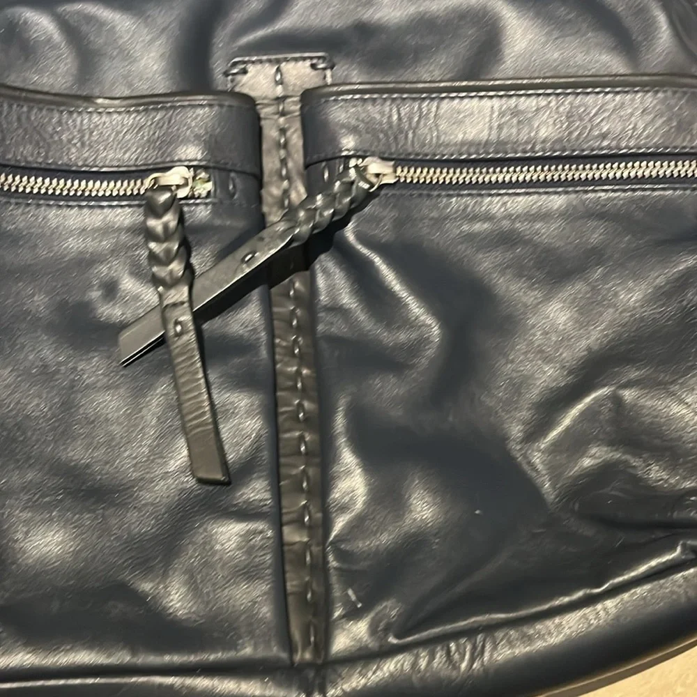 Radley London - 100% leather Elegant Navy Leather Tote Bag- excellent condition